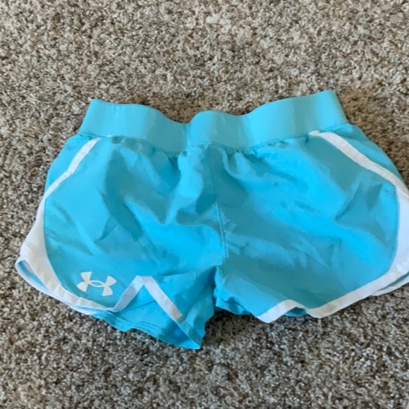Under Armour Kids Blue Shorts - Picture 1 of 2